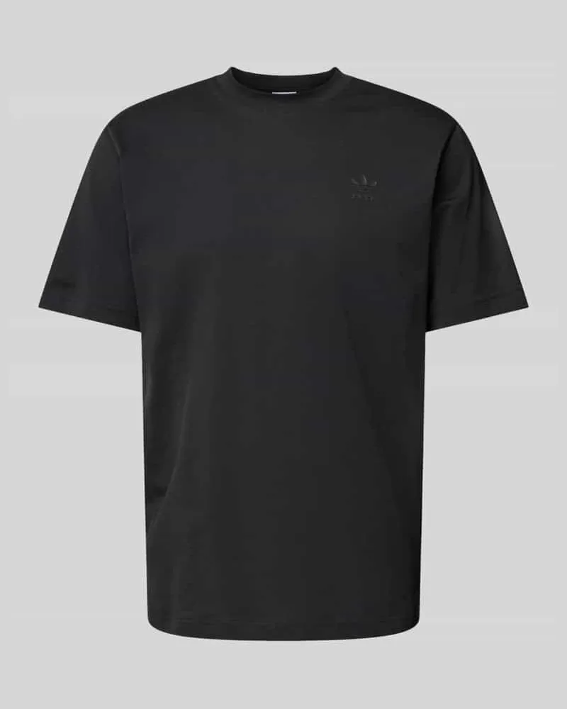 adidas T-Shirt mit Label-Stitching 