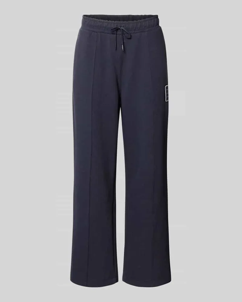 Lacoste Loose fit Sweathose aus Baumwoll-Mix Modell 'Tenn Marine