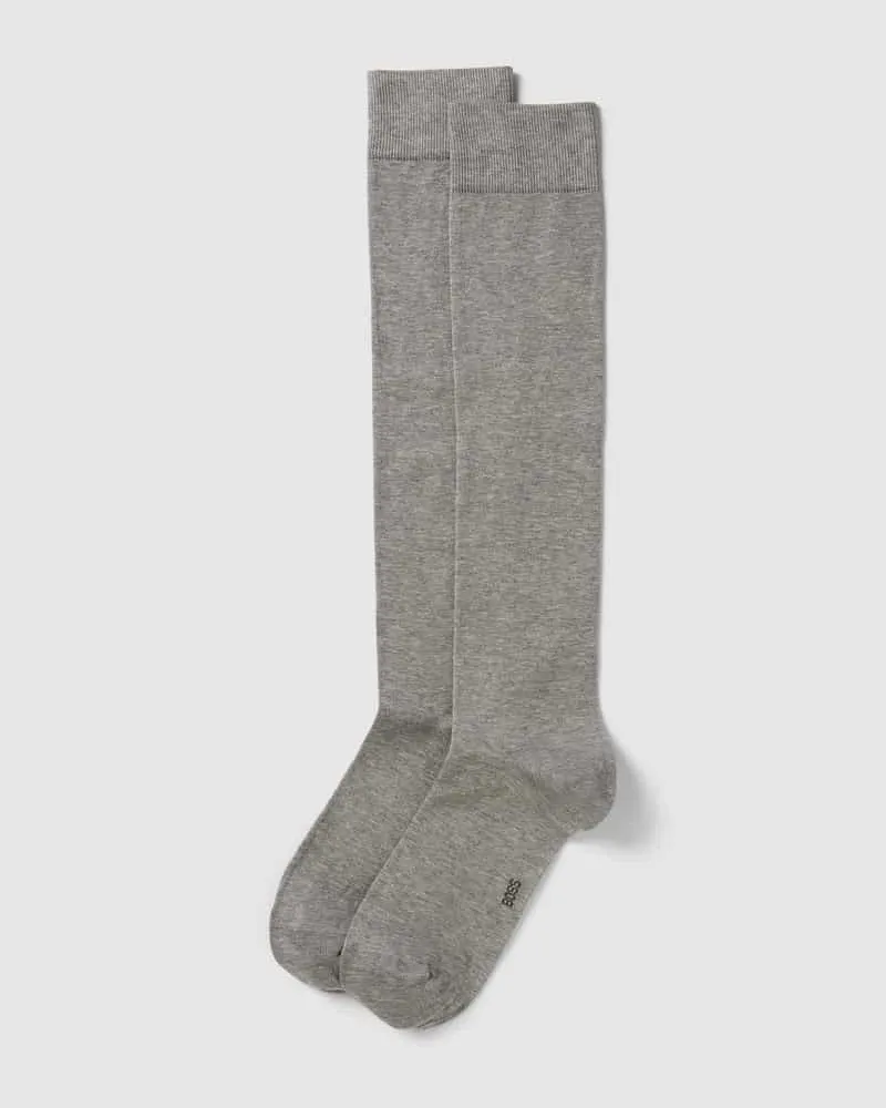 HUGO BOSS Socken mit geripptem Abschluss im 2er-Pack 