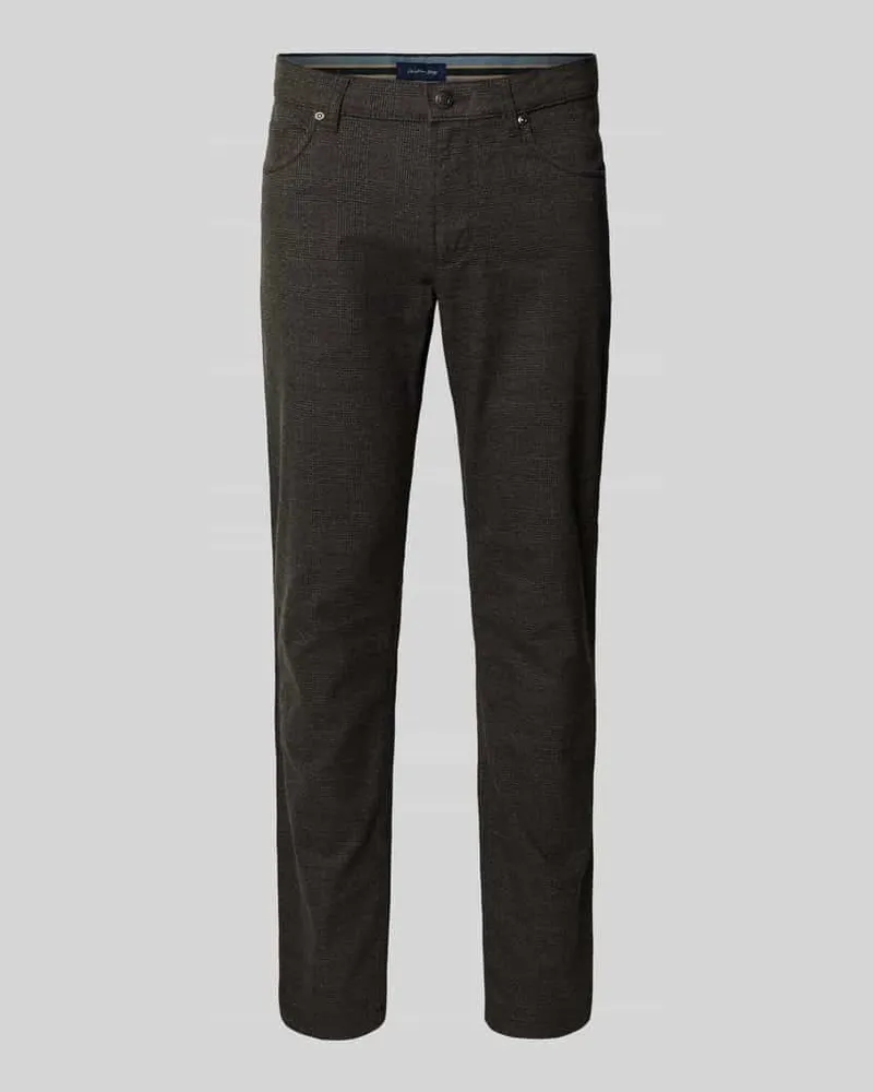 Christian Berg Stoffhose mit 5-Pocket-Design 