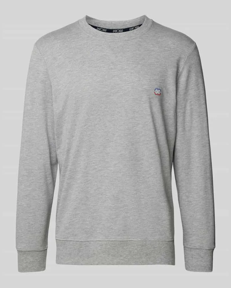 HOM Sweatshirt mit Label-Stitching 