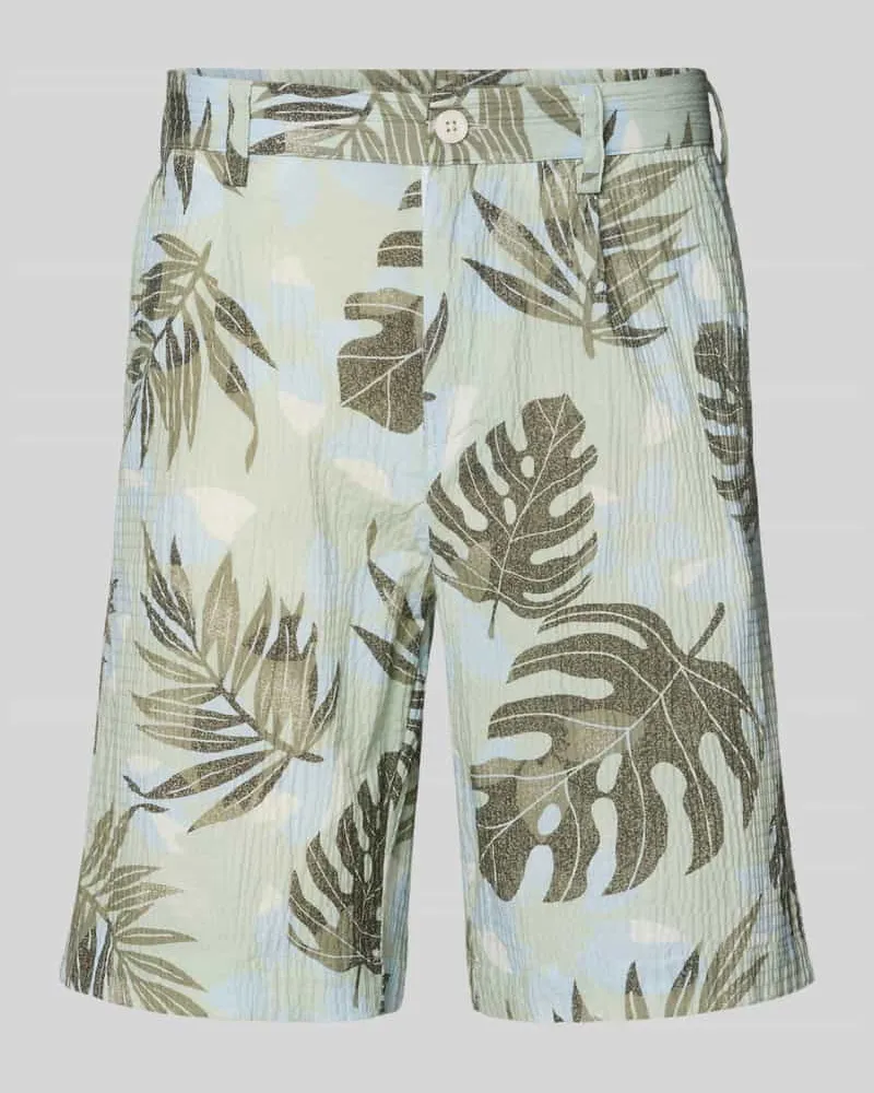 Lindbergh Shorts im Allover-Look Lind