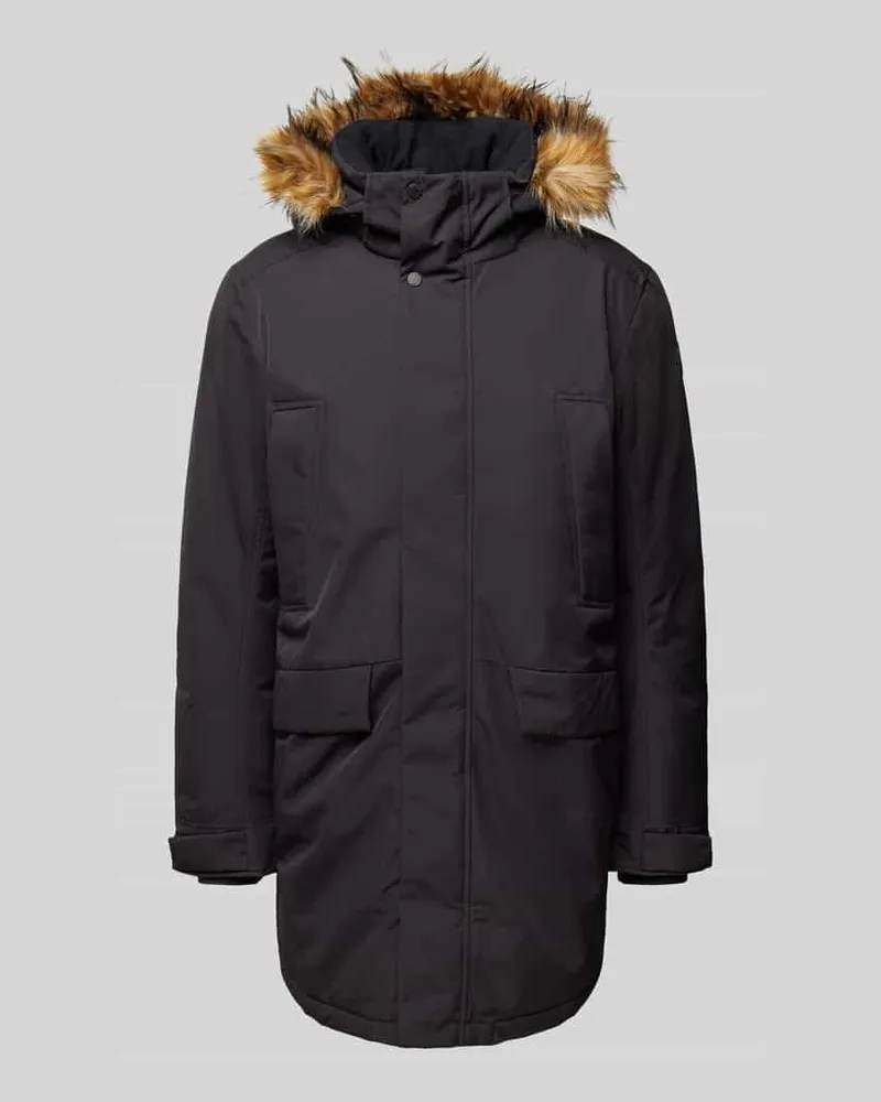 Icepeak Parka mit Kunstfellbesatz Modell 'ALAMOS 
