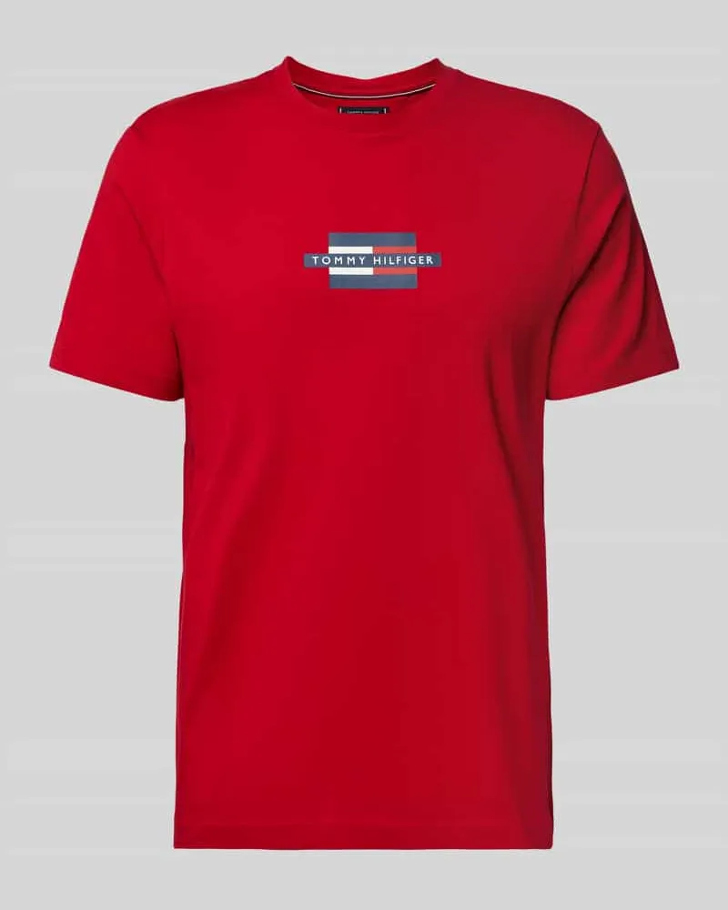 Tommy Hilfiger Regular Fit T-Shirt aus reiner Baumwolle 