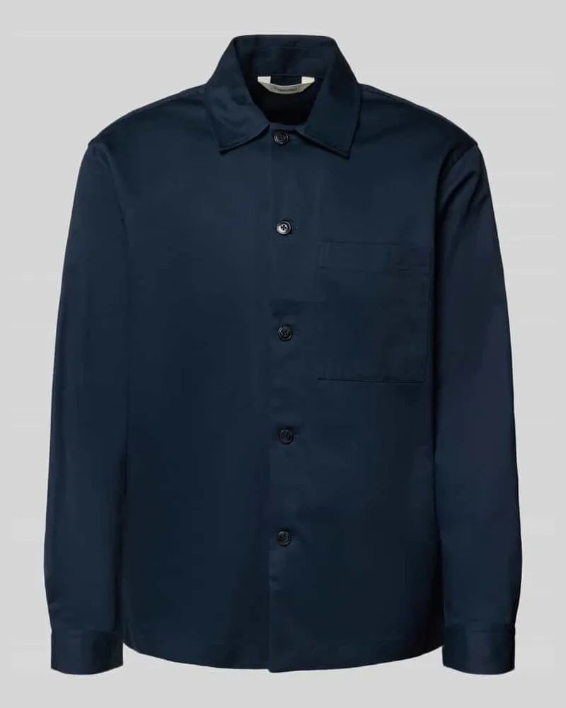 Selected Homme Regular Fit Hemdjacke aus reiner Baumwolle Modell 'TATE 