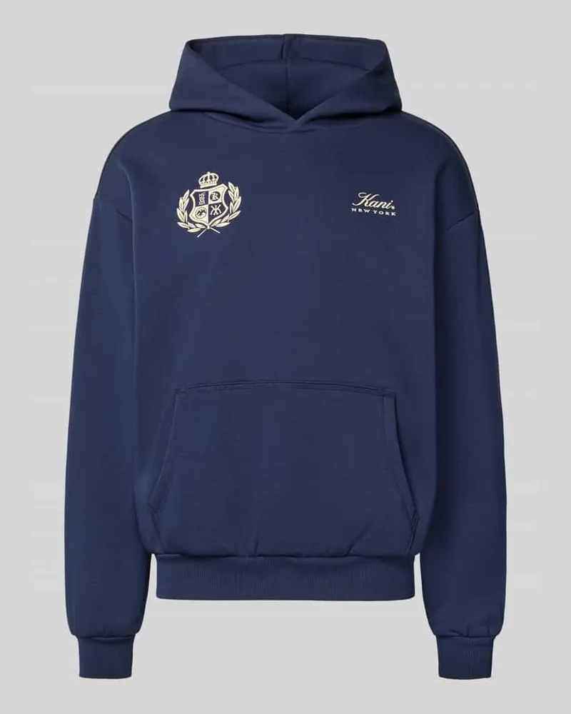 Karl Kani Hoodie mit Kapuze Dunkelblau