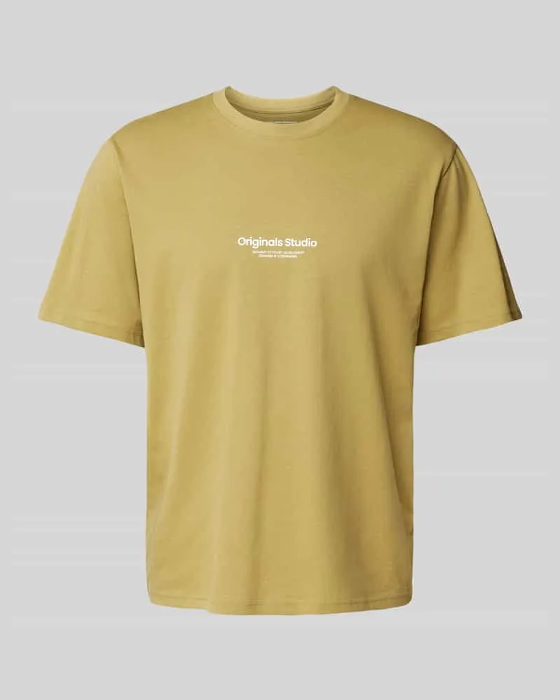Jack & Jones T-Shirt mit Label-Print Modell 'VESTERBRO 
