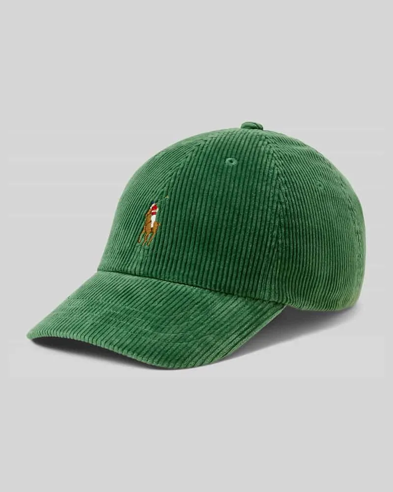 Ralph Lauren Cap mit Logo-Stickerei Dunkelgruen