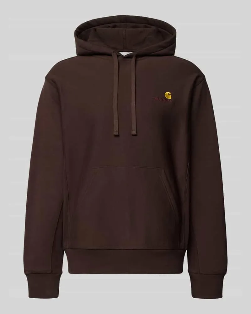 Carhartt WIP Hoodie mit Kapuze Dunkelrot