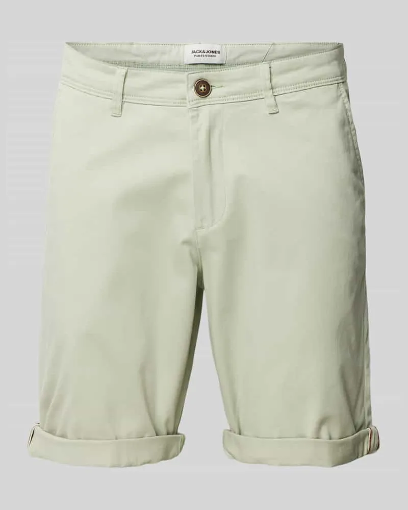Jack & Jones Regular Fit Bermudas in unifarbenem Design Modell 'BOWIE 
