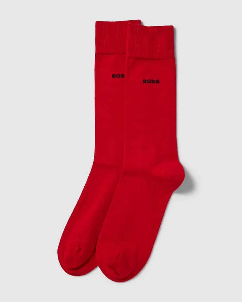 HUGO BOSS Socken mit Label-Print im 2er-Pack 
