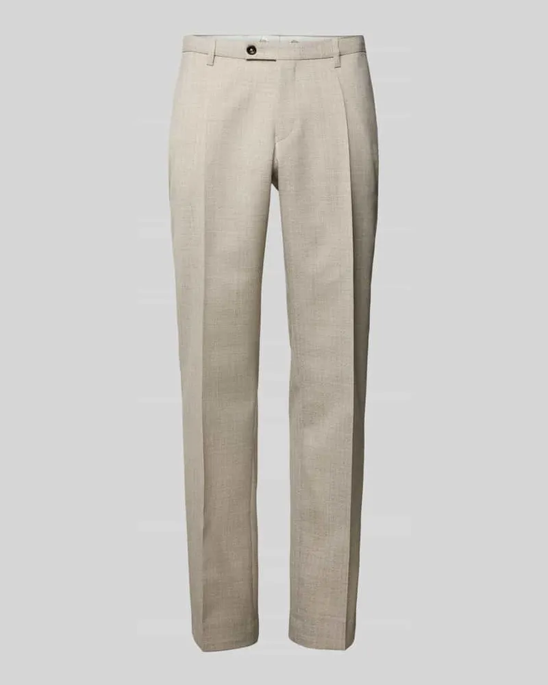 CG Anzughose mit Bügelfalte Modell 'Paco Cognac