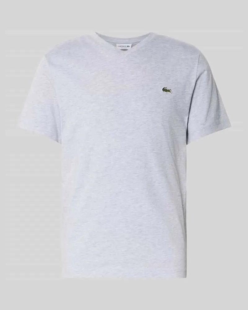 Lacoste Regular Fit T-Shirt aus reiner Baumwolle 