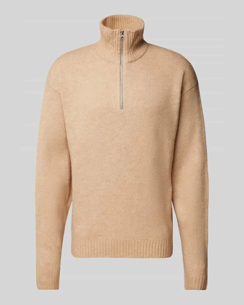Jack & Jones Troyer mit gerippten Abschlüssen Modell 'OLLIE 