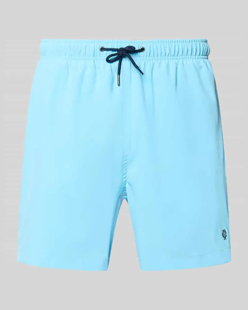 McNeal Badehose mit elastischem Bund und Tunnelzug Sky