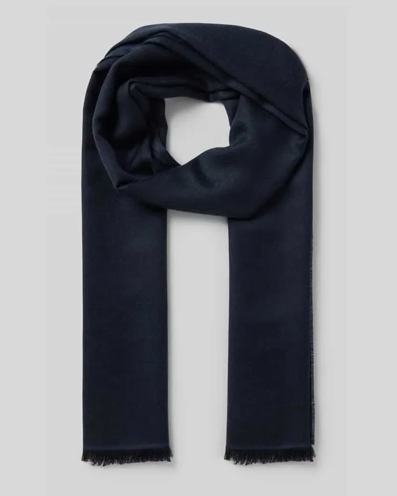 HUGO BOSS Schal mit dezenten Streifen 