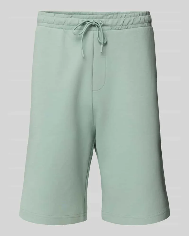 HUGO BOSS Regular Fit Sweatshorts mit elastischem Bund Modell 'Headlo 