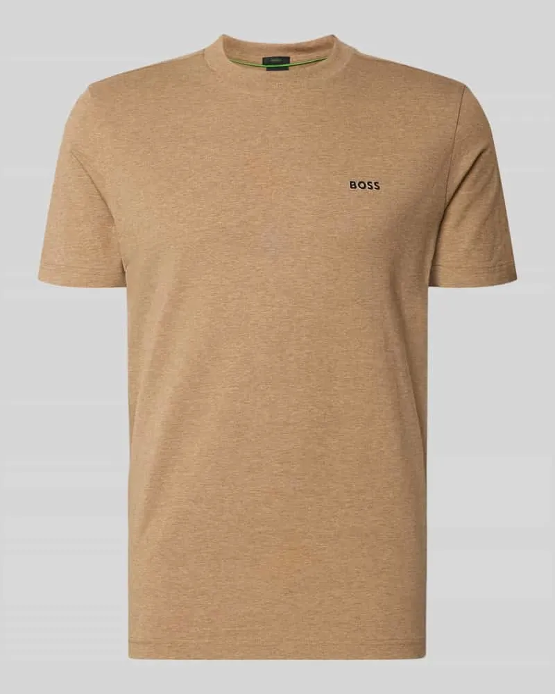 HUGO BOSS Regular Fit T-Shirt aus Baumwoll-Mix Modell 'TEE 