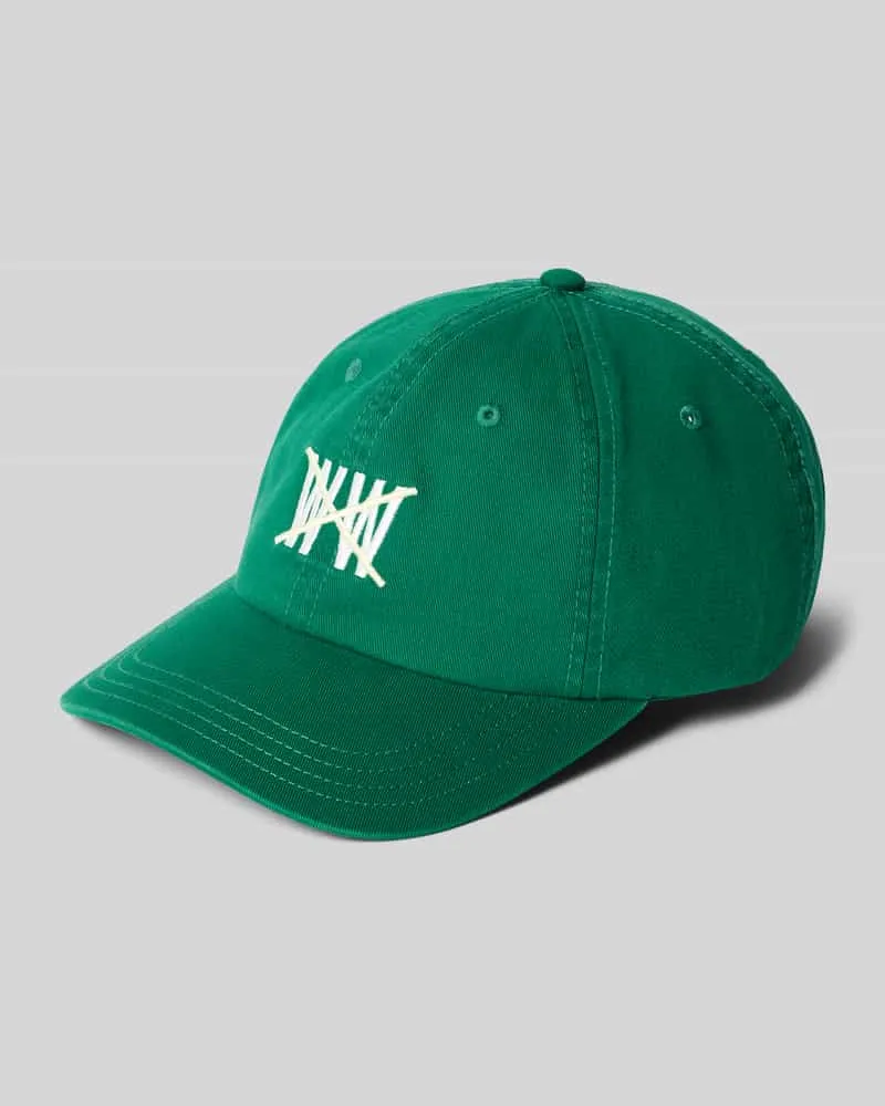 Wood Wood Base Cap mit Logo-Stitching Modell 'Taxi Gruen