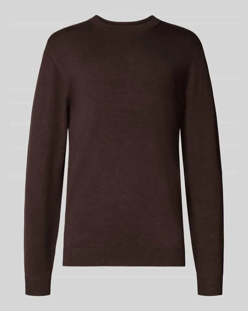 McNeal Strickpullover mit gerippten Abschlüssen 