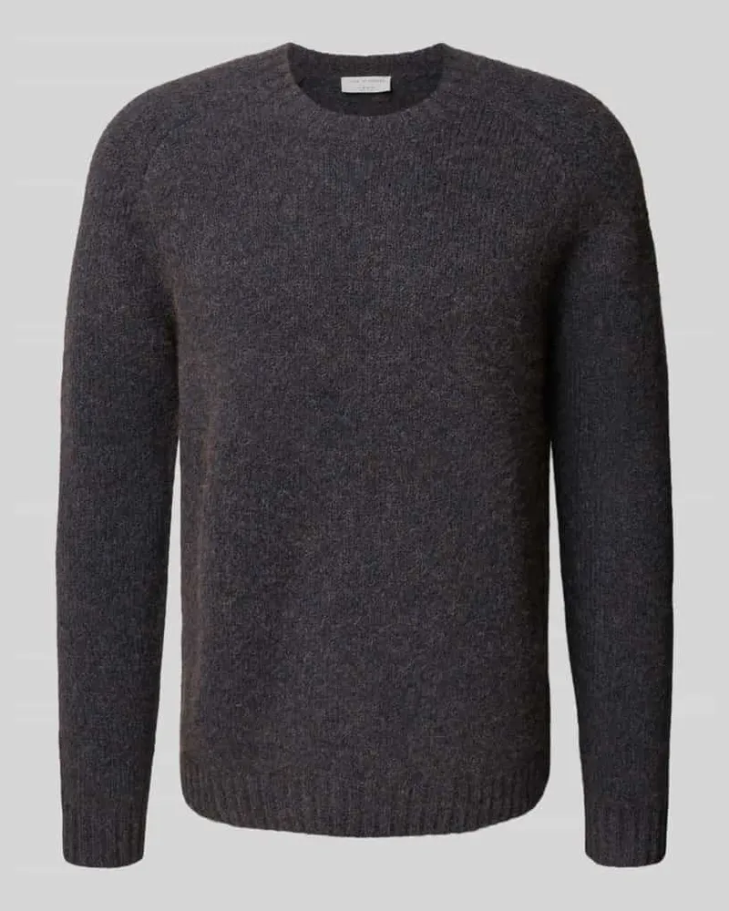 Tiger of Sweden Strickpullover mit gerippten Abschlüssen Modell 'Adryan 