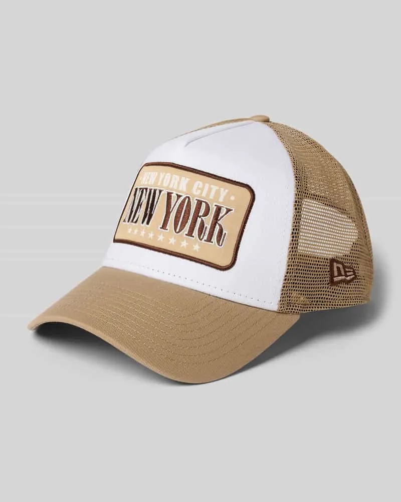 New Era Baseball Cap mit Location-Patch Modell 'Trucker Camel