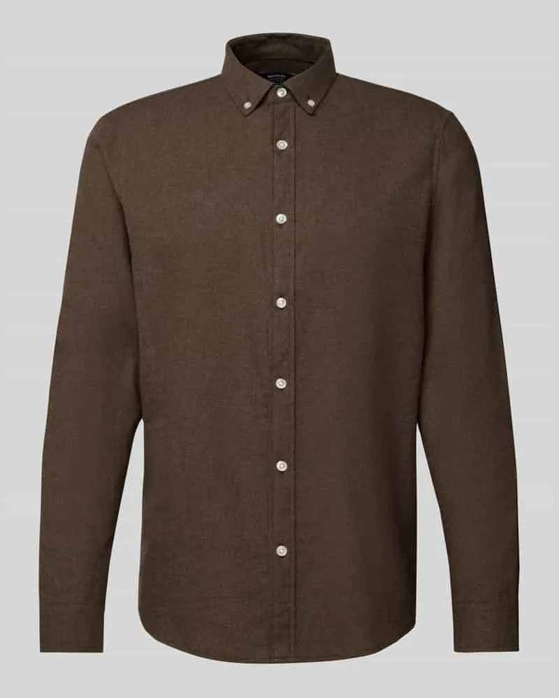 McNeal Regular Fit Freizeithemd mit Button-Down-Kragen 