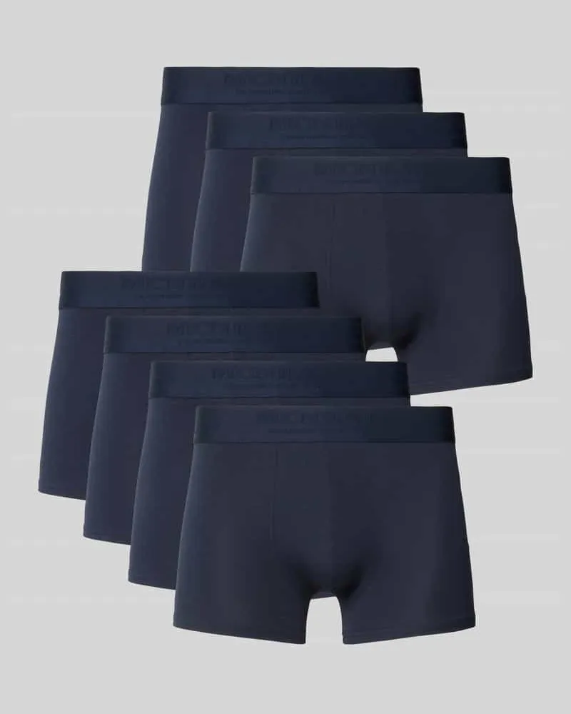 McNeal Trunks aus Baumwoll-Mix im 7er Pack Marine