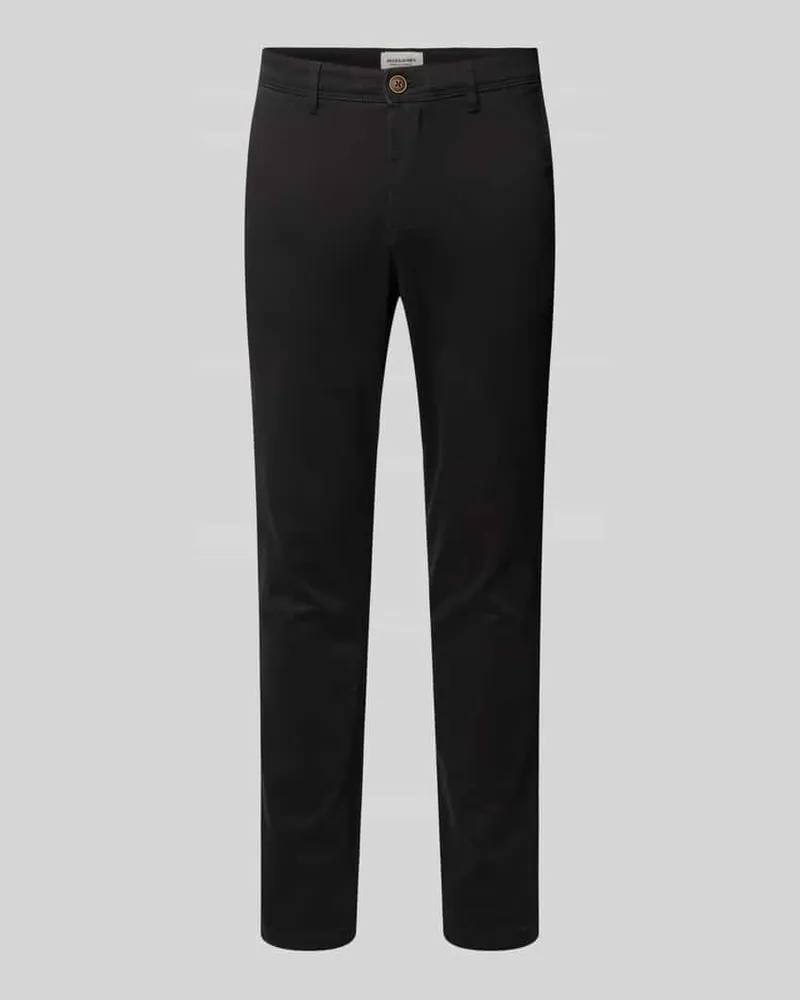Jack & Jones Slim Fit Hose mit Gesäßtaschen Modell 'MARCO Black