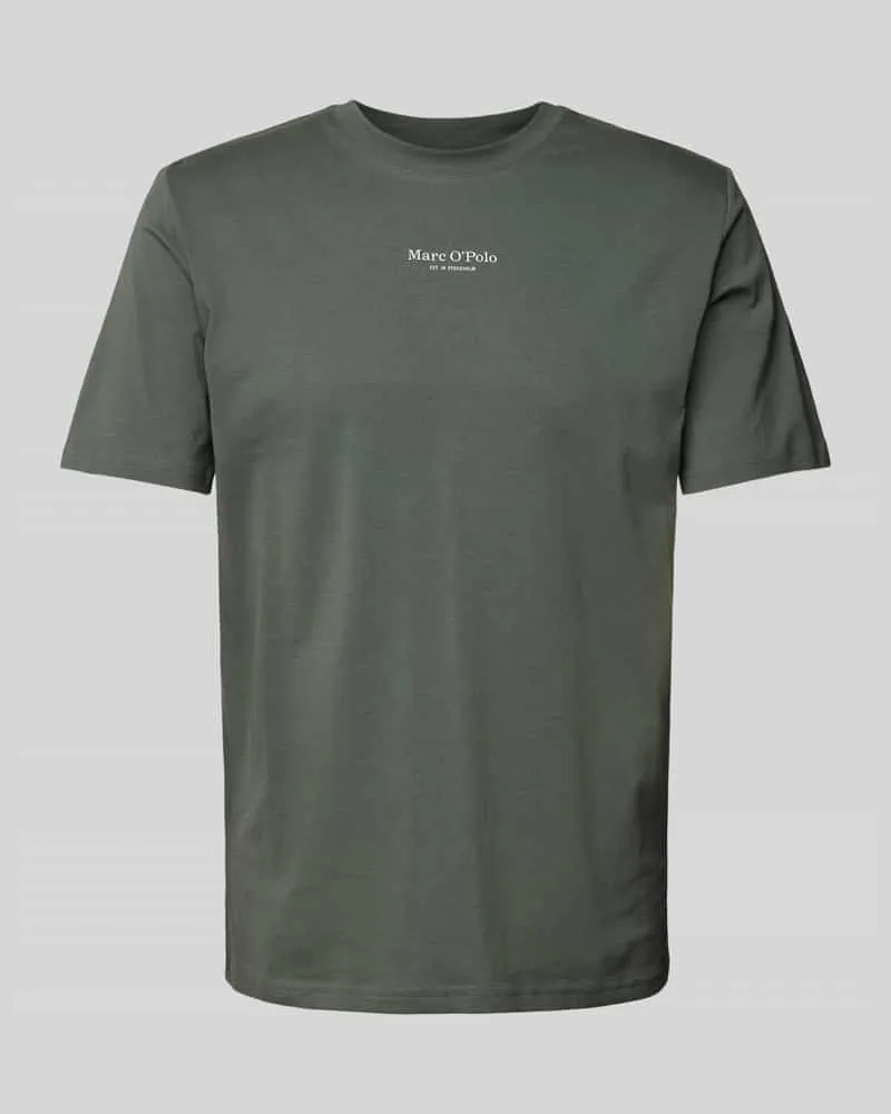 Marc O'Polo Regular Fit T-Shirt aus reiner Baumwolle 