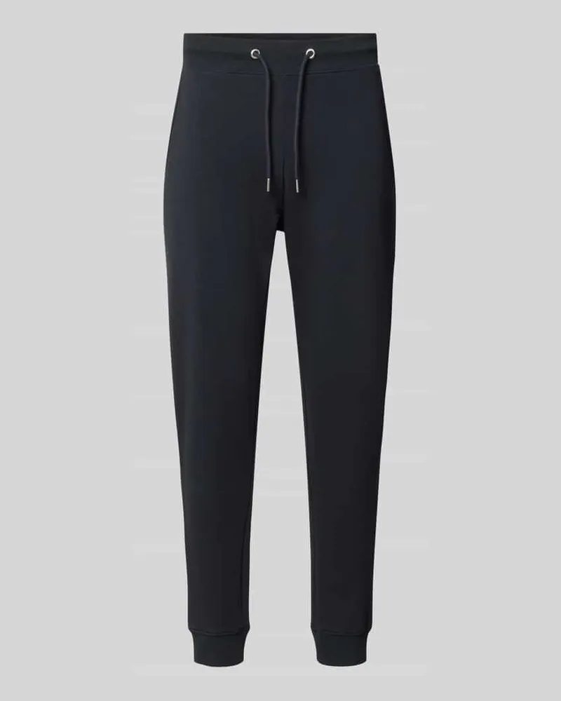 Christian Berg Sweatpants mit elastischem Bund und Kordelzug Marine