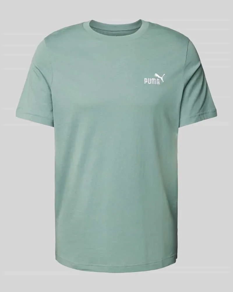 Puma T-Shirt mit Label-Print Lind