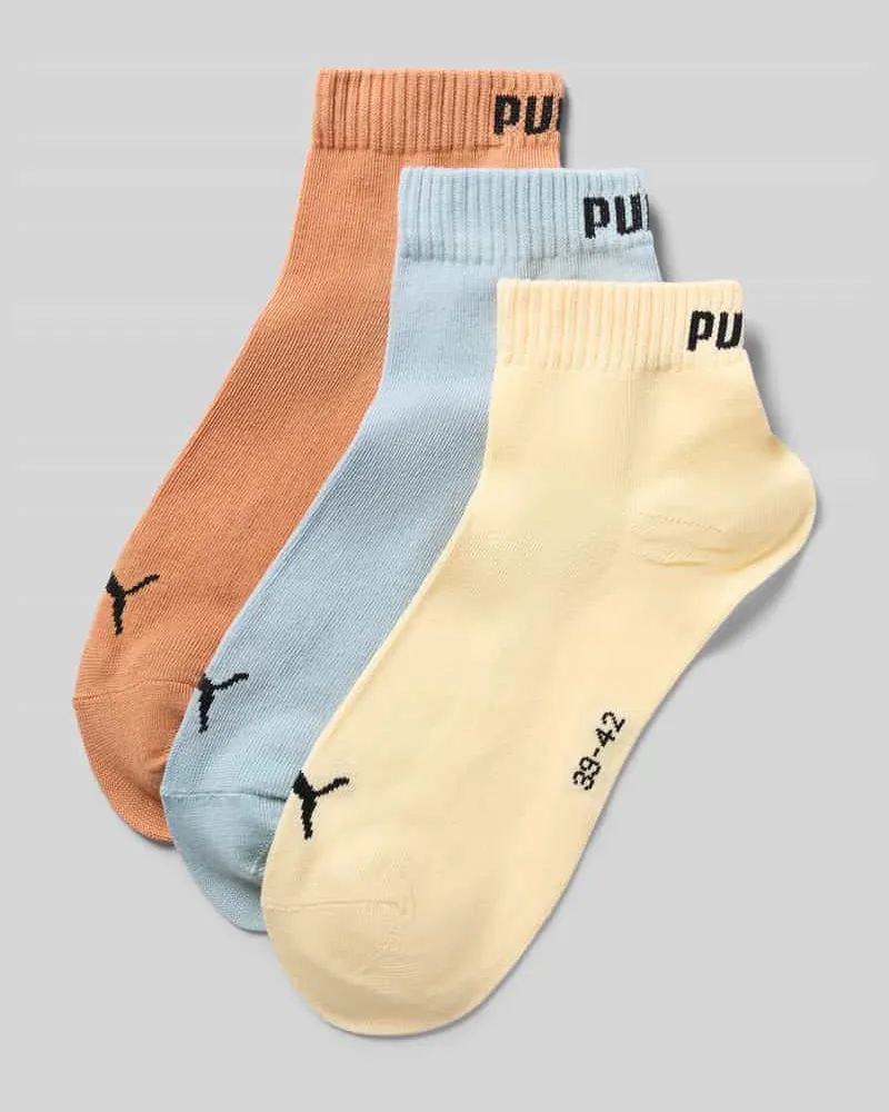Puma Socken aus Baumwoll-Mix Hellblau