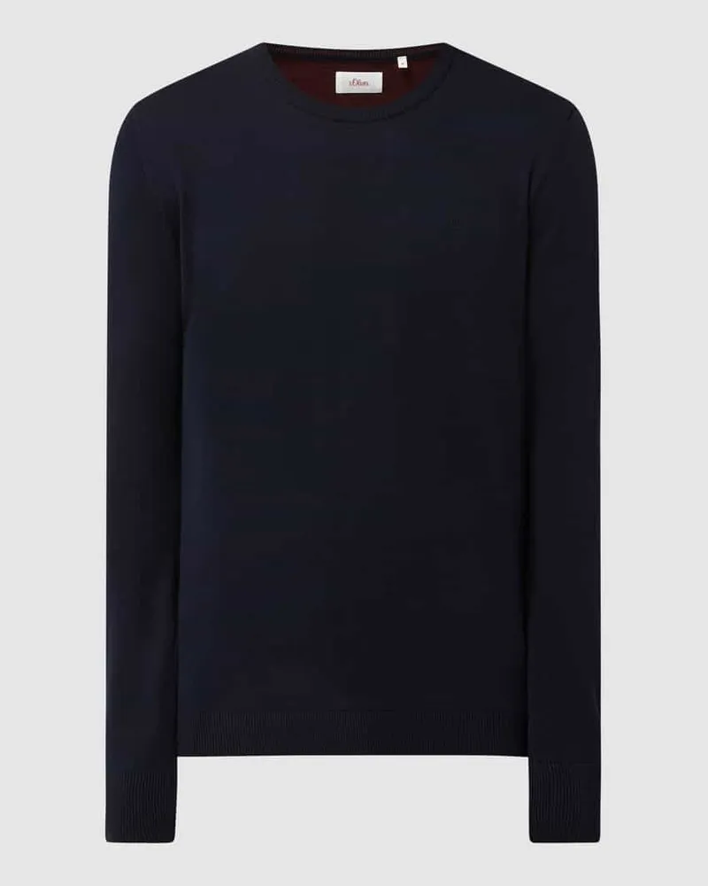 S.Oliver Pullover aus Baumwolle 