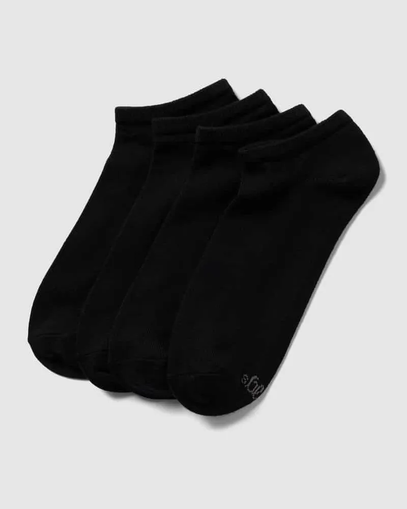 S.Oliver Sneakersocken mit Stretch-Anteil im 4er-Pack 