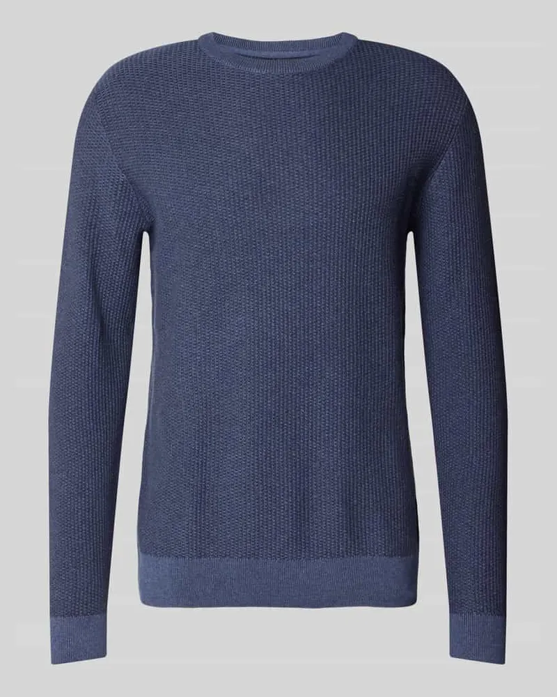 Lindbergh Strickpullover mit Rundhalsausschnitt 