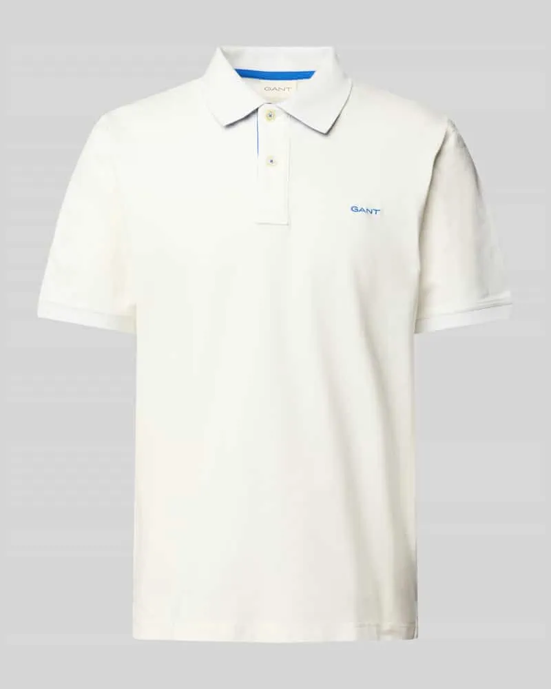 Gant Regular Fit Poloshirt mit Label-Stitching 