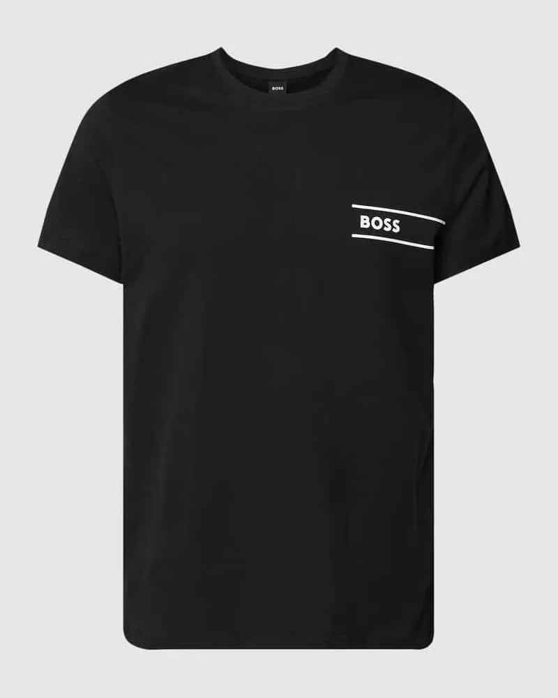 HUGO BOSS T-Shirt mit Label-Detail 