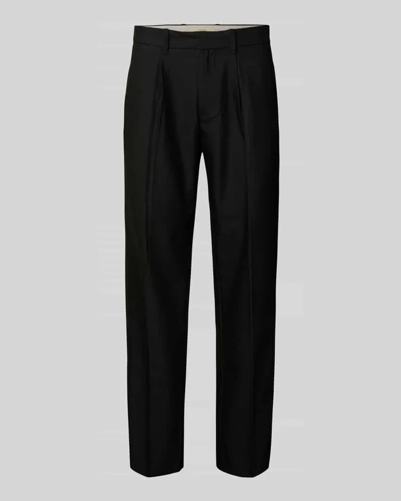 Jack & Jones Loose Fit Stoffhose mit Bundfalten Modell 'KARL 