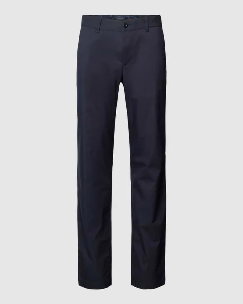 Alberto Slim Fit Chino mit seitlichen Eingrifftaschen Modell 'Ceramica 