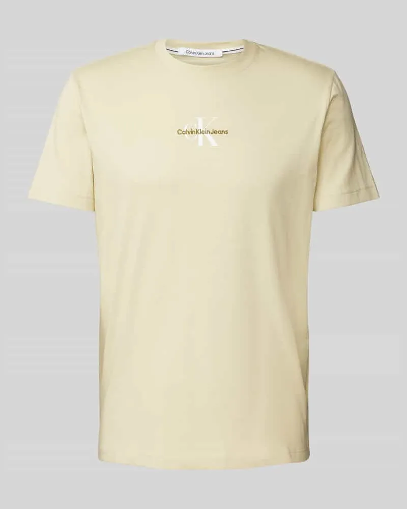 Calvin Klein T-Shirt mit Rundhalsausschnitt 