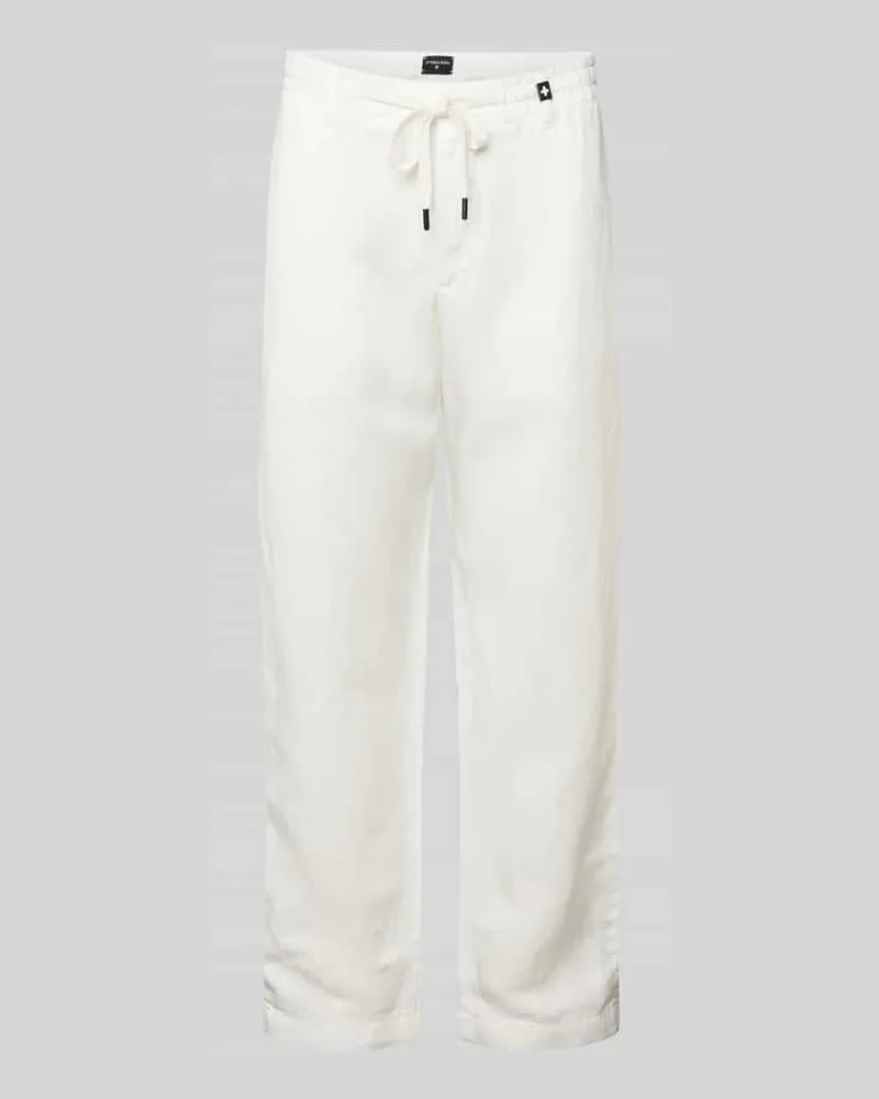 Strellson Regular Fit Chino aus Lyocell-Leinen-Mix Modell 'Saturn 