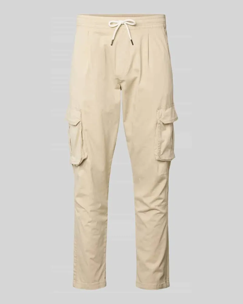 Lindbergh Cargohose mit elastischem Bund 