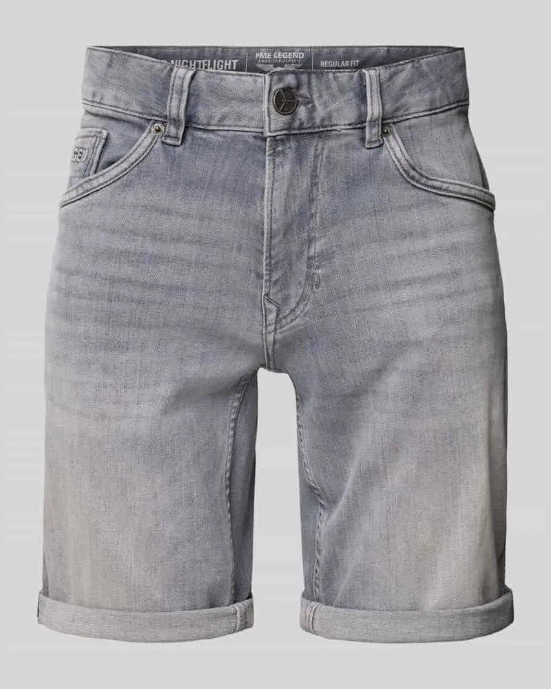 PME Legend Bermuda im 5-Pocket-Design Modell 'NIGHTFLIGHT Silber