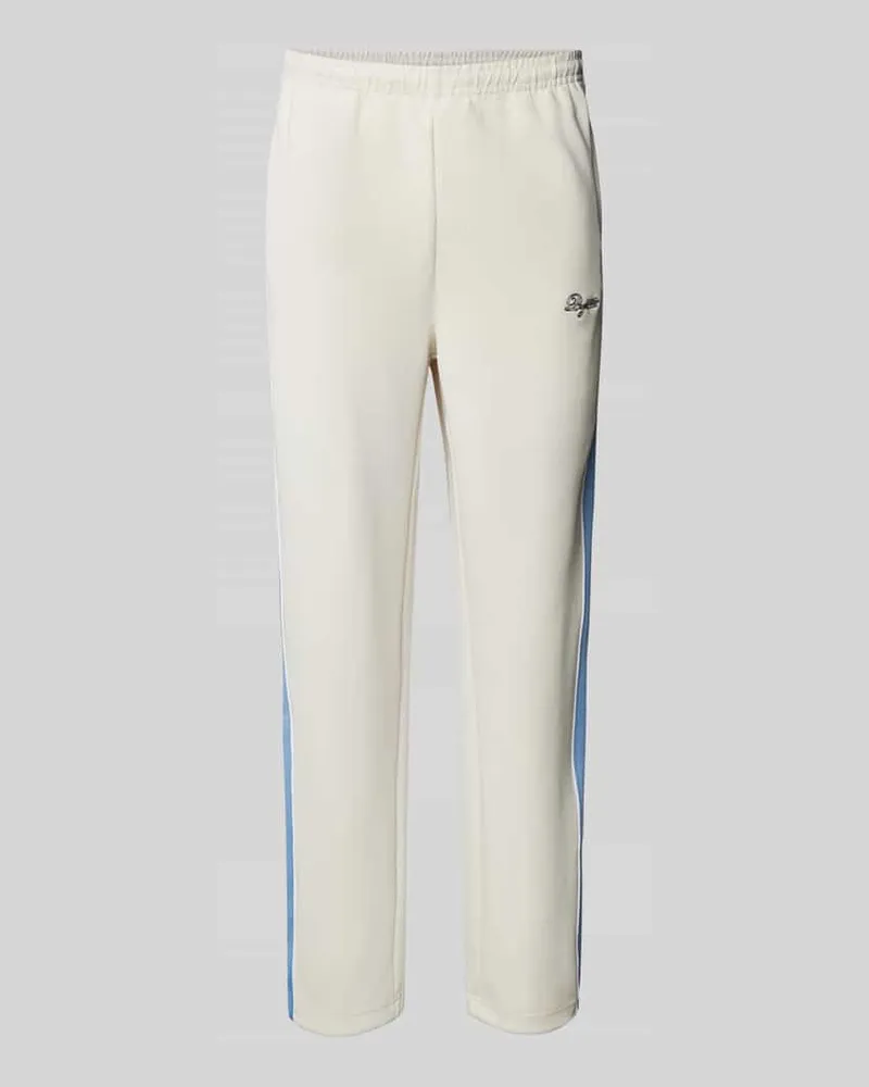 PEGADOR Sweatpants mit elastischem Bund Offwhite