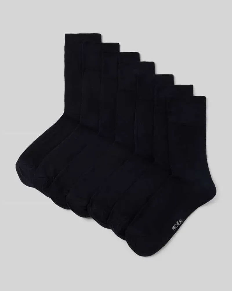McNeal Socken aus elastischem Baumwoll-Mix Marine