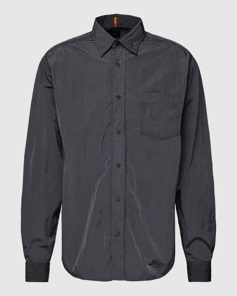 HUGO BOSS Regular Fit Freizeithemd mit Kentkragen Modell 'Lambini 