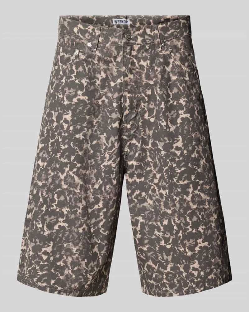 Weekday Bermudas mit 5-Pocket-Design Modell 'ASTRO 