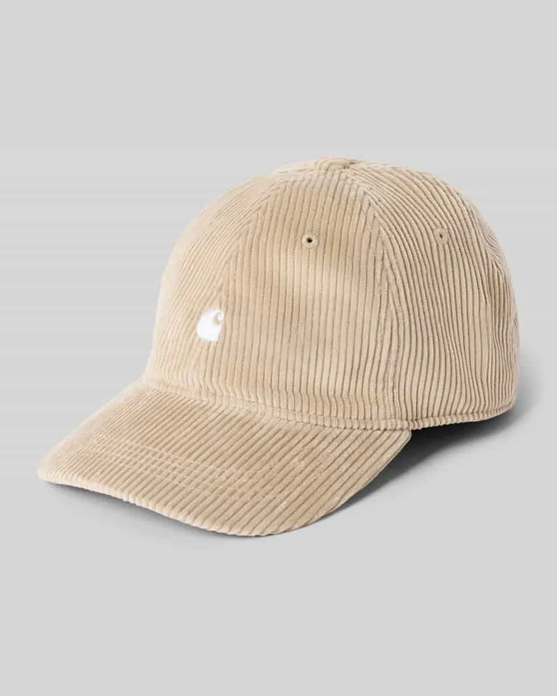 Carhartt WIP Basecap mit Logo-Stitching Modell 'Harlem Beige