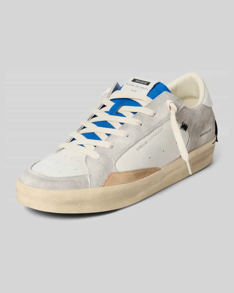 Crime Sneaker mit Label-Badge Modell 'SK8 DELUXE 